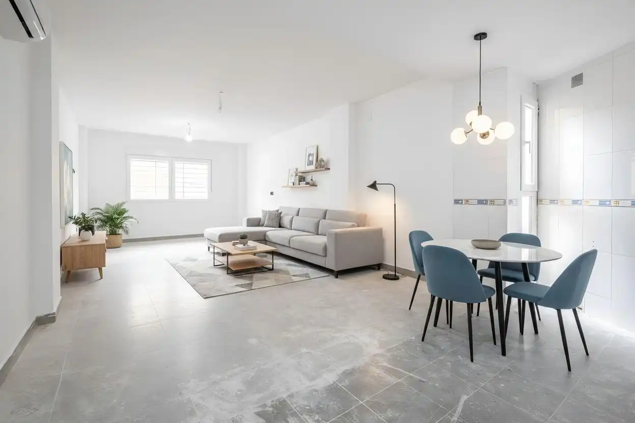 Sala d'estar de Pis en venda en Cenes de la Vega amb Aire condicionat, Calefacció i Terrassa