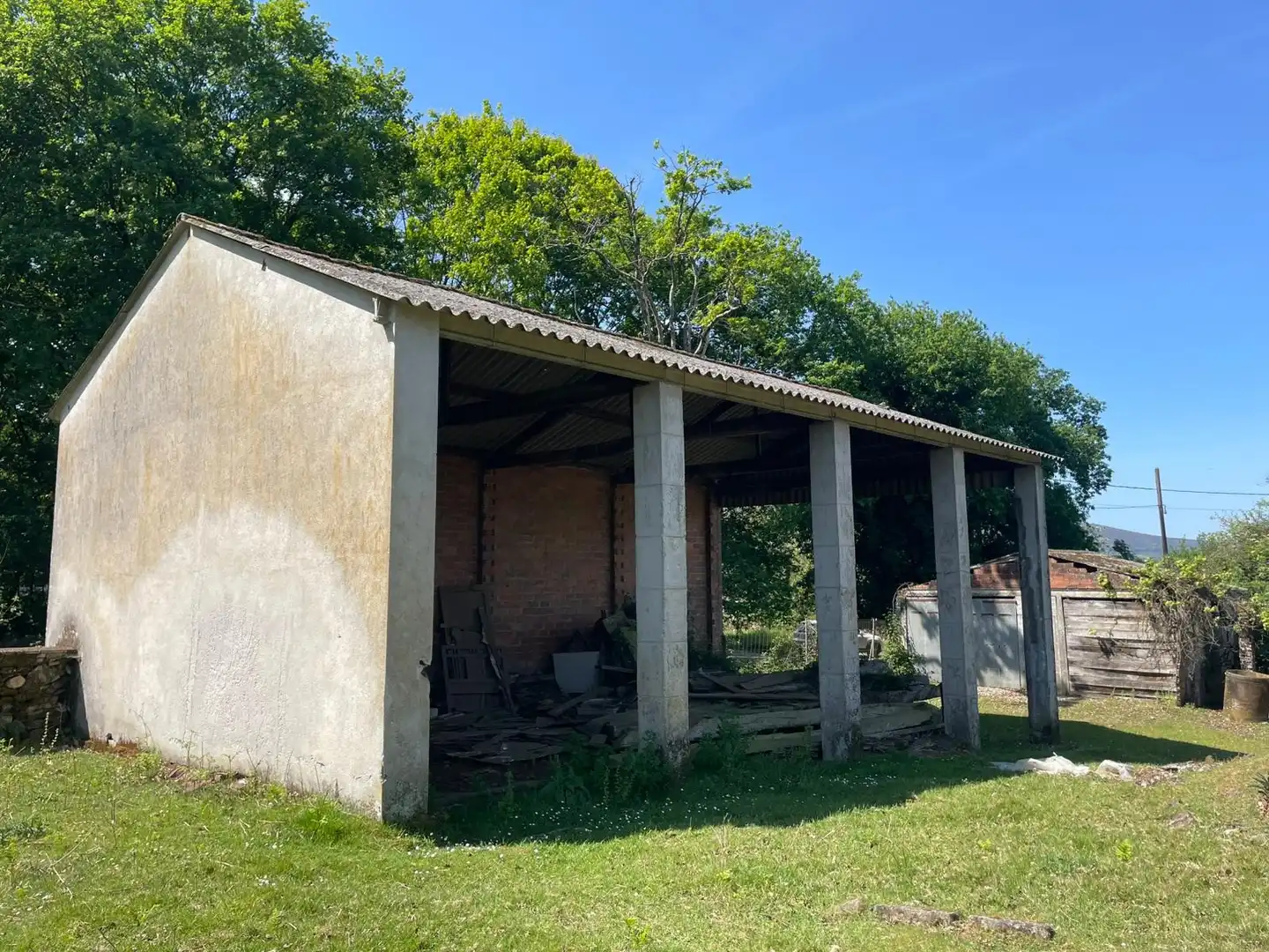 Vista exterior de Finca rústica en venta en Lalín con Amueblado