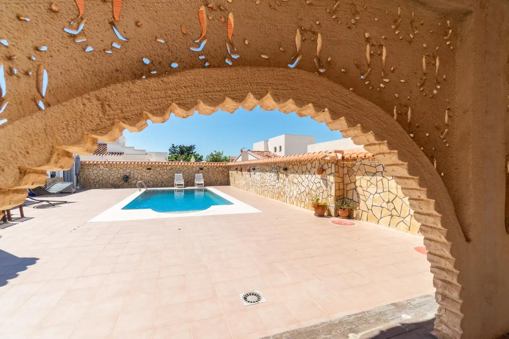 Piscina de Casa o xalet en venda en Torrevieja amb Aire condicionat, Calefacció i Jardí privat