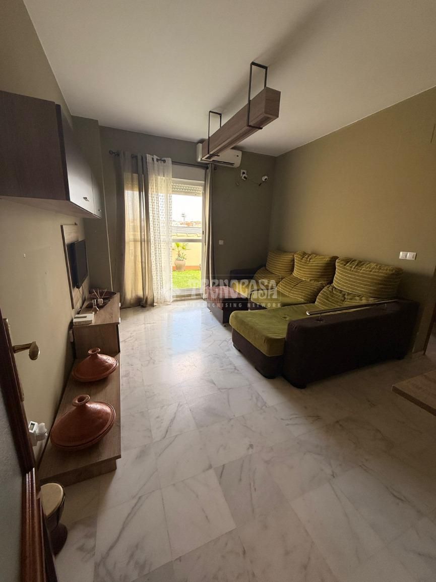 Living room of Attic for sale in Alcalá de Guadaira  with Air Conditioner, Terrace and Furnished