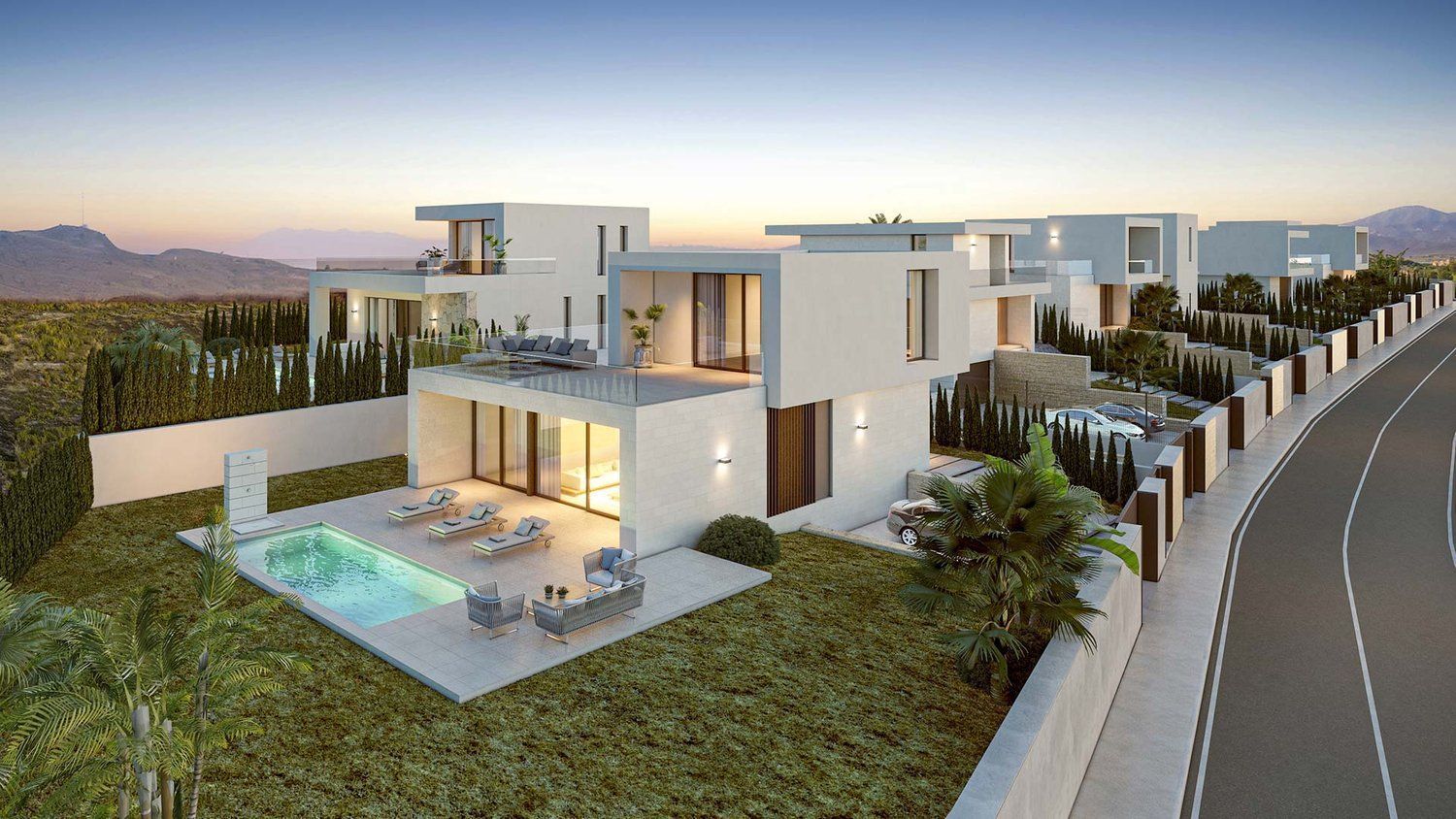 Exterior view of House or chalet for sale in Vera  with Air Conditioner, Private garden and Terrace