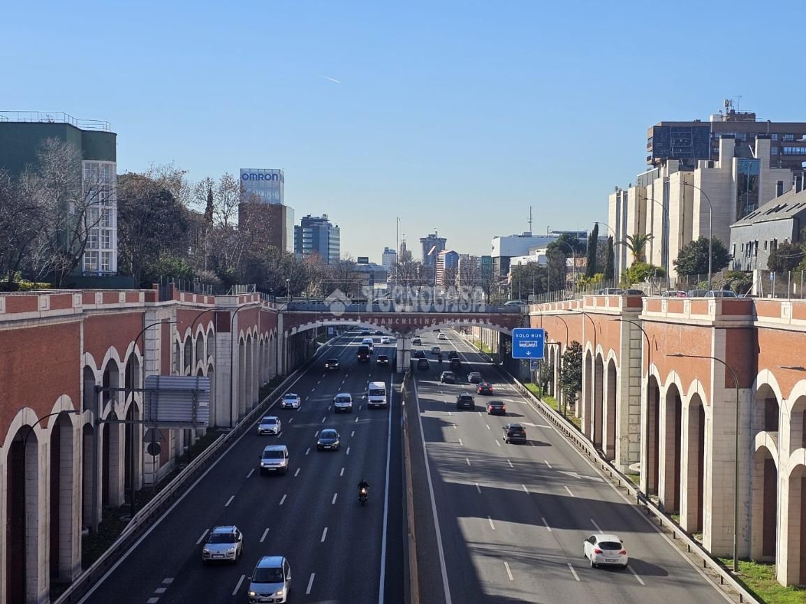 Exterior view of Garage to rent in  Madrid Capital
