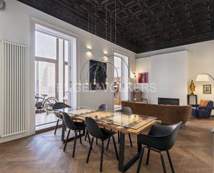 Dining room of Apartment for sale in  Barcelona Capital  with Air Conditioner, Terrace and Balcony