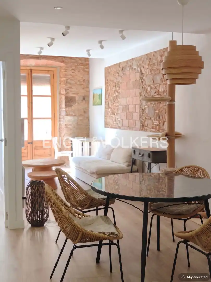 Sala d'estar de Pis en venda en Barcelona amb Calefacció