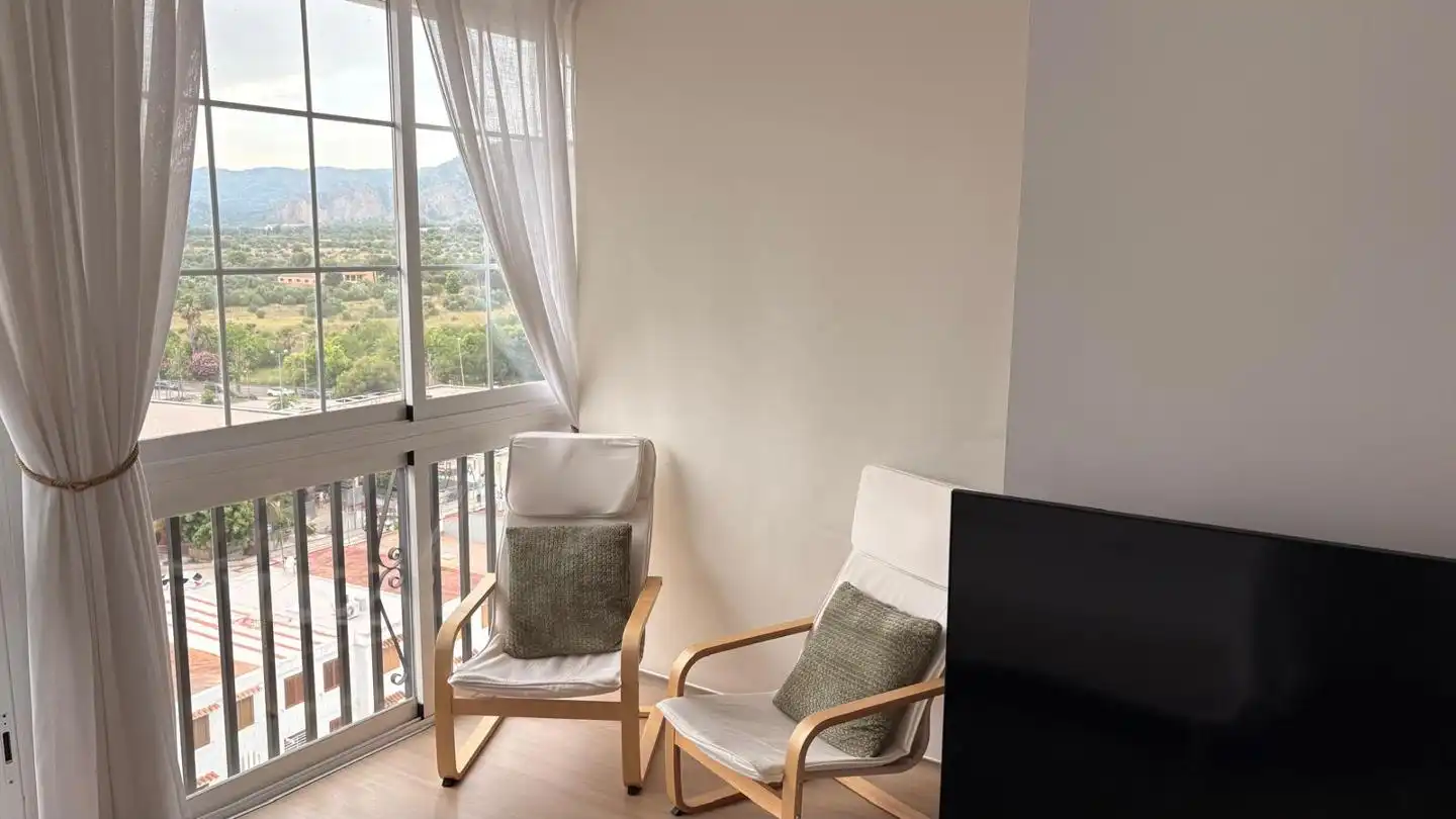 Terrasse von Wohnung zur Miete in Benicasim / Benicàssim mit Parkett und Gemeinschaftspool