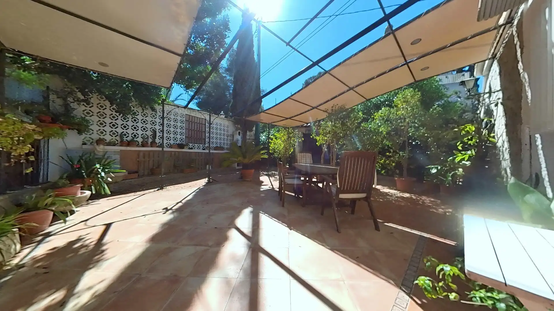 Terraza de Finca rústica en venta en Murcia con Jardín privado, Trastero y Piscina