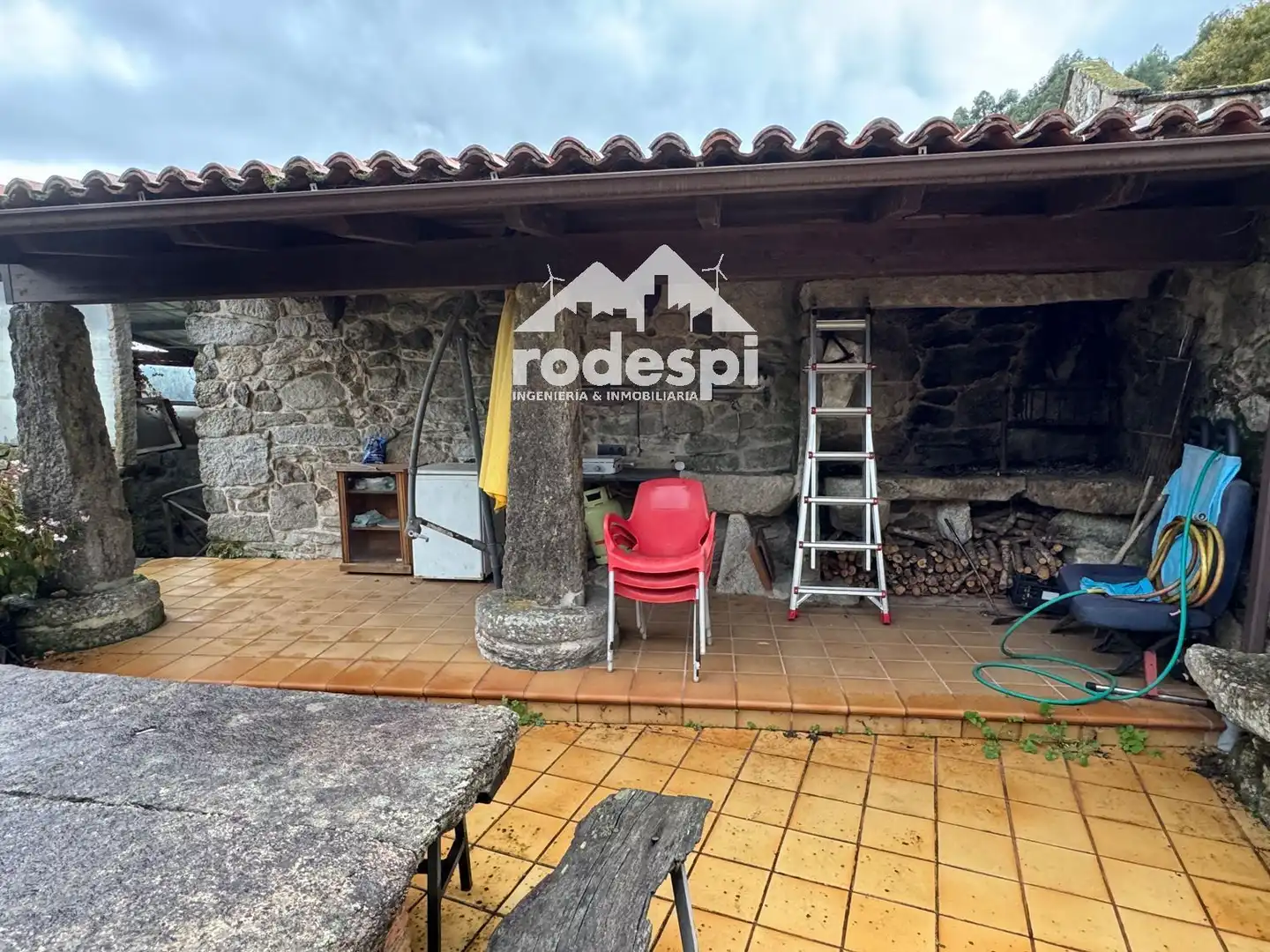 Terraza de Casa o chalet en venta en Crecente con Terraza, Trastero y Amueblado