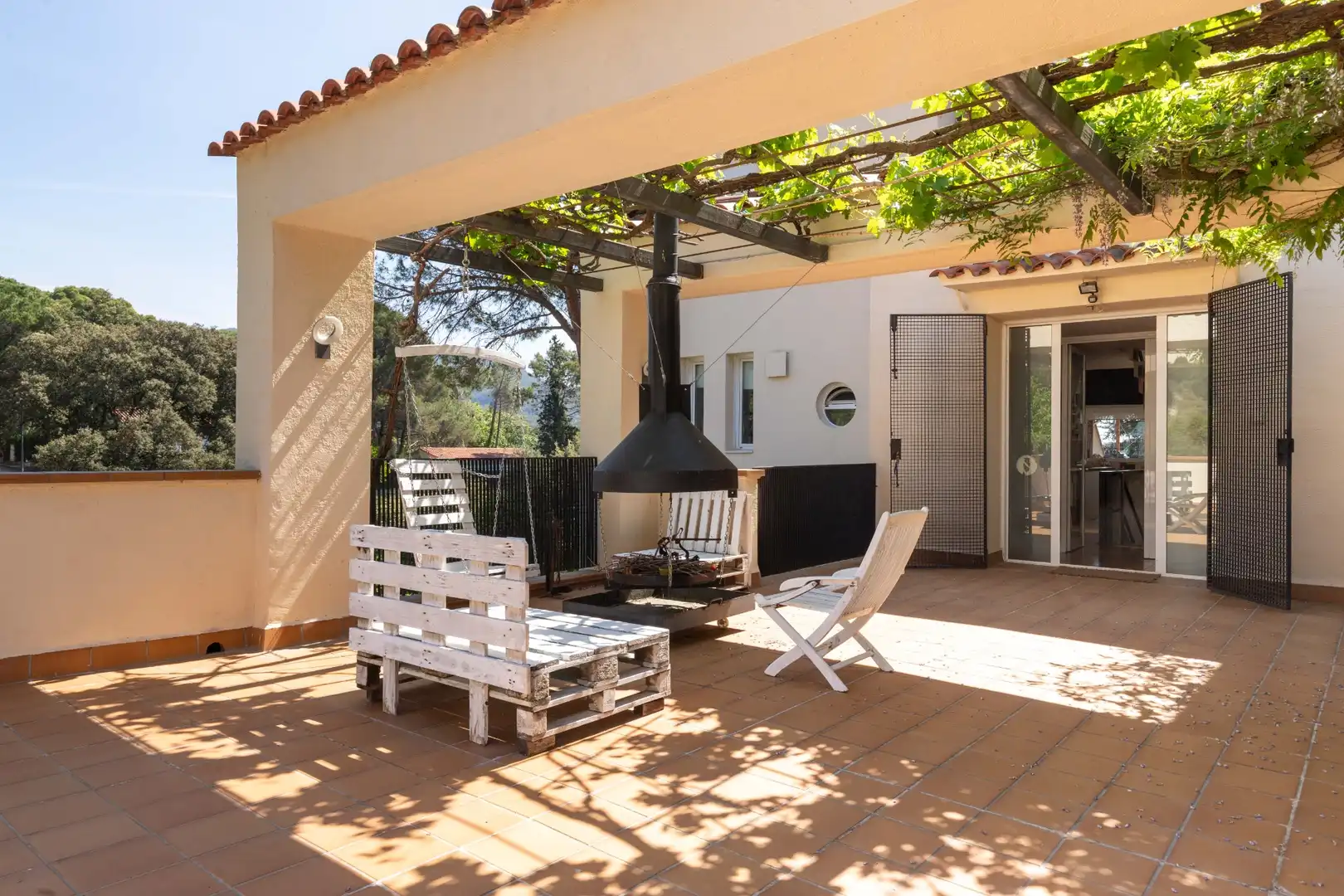 Terrassa de Casa o xalet en venda en Castellar del Vallès amb Aire condicionat, Calefacció i Jardí privat