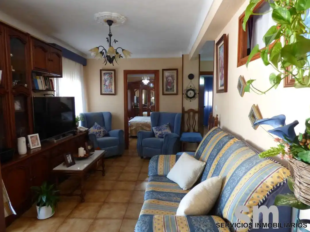Sala d'estar de Casa o xalet en venda en Ubrique amb Calefacció, Terrassa i Traster