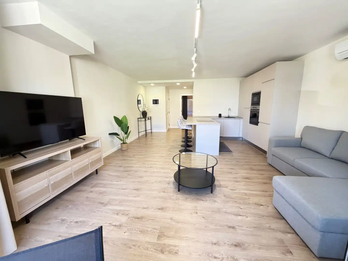 Wohnzimmer von Wohnungen zur Miete in Puerto de la Cruz mit Terrasse, Möbliert und Gemeinschaftspool
