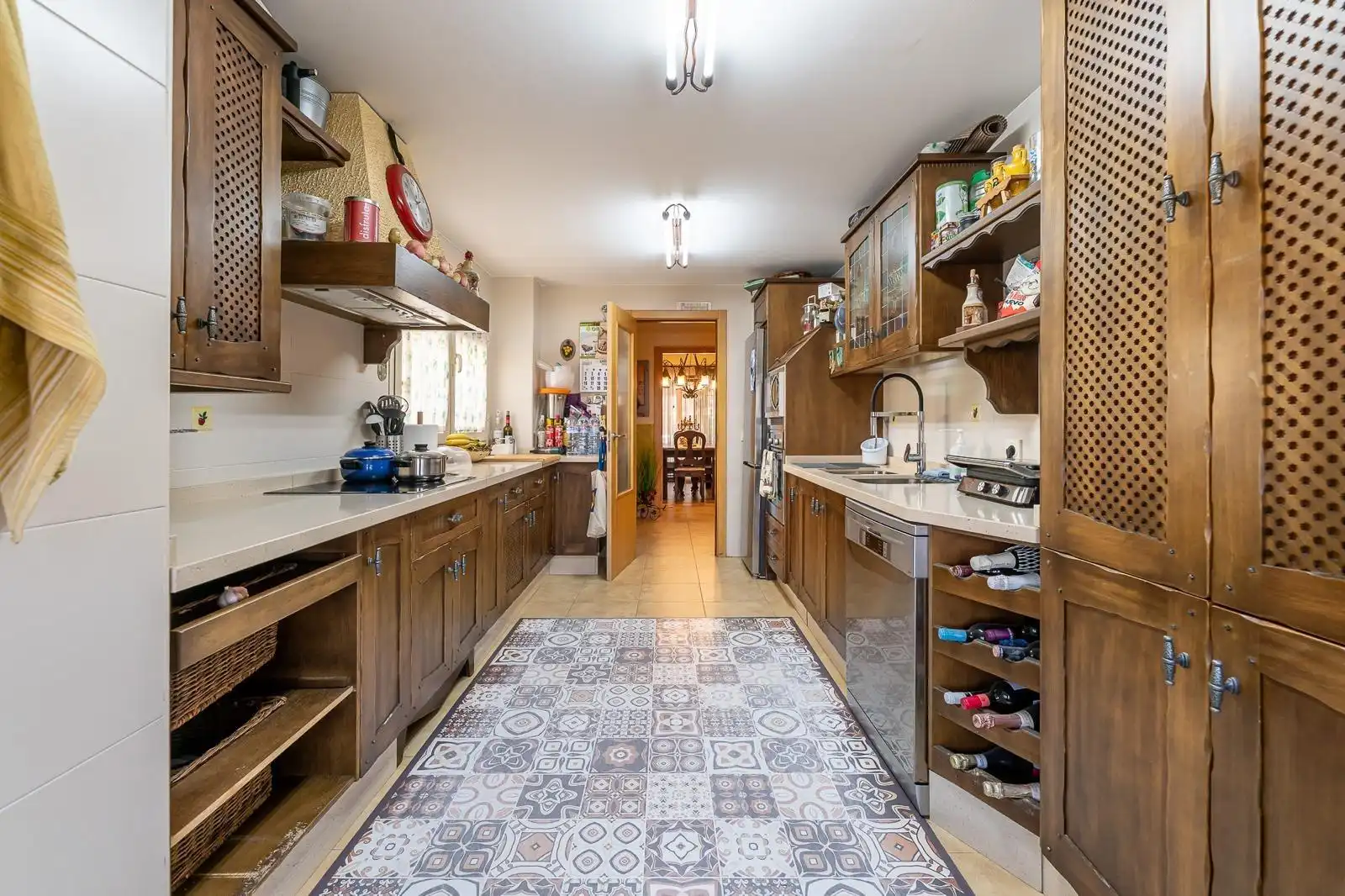 Cocina de Casa adosada en venta en Alhaurín de la Torre con Aire acondicionado, Jardín privado y Terraza