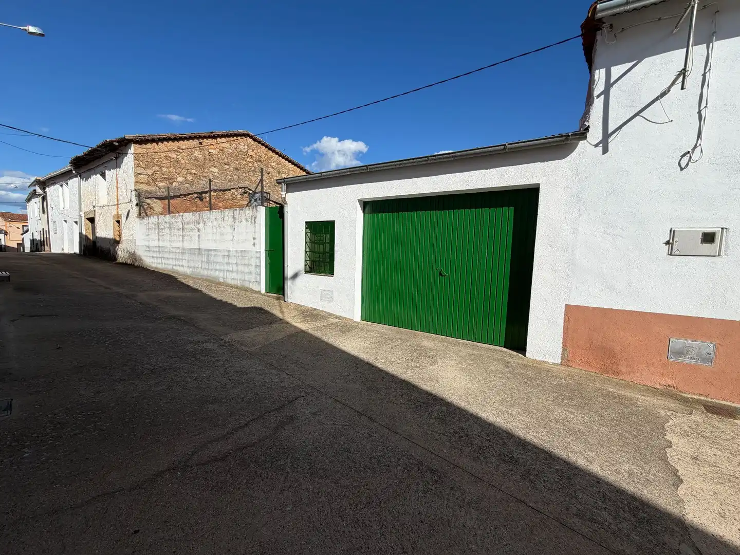 Vista exterior de Garatge en venda en Tejeda de Tiétar