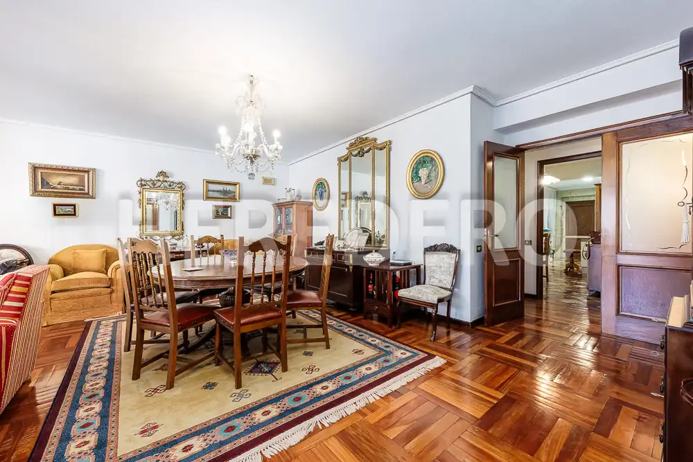 Dining room of Flat for sale in Vigo   with Heating, Storage room and Balcony
