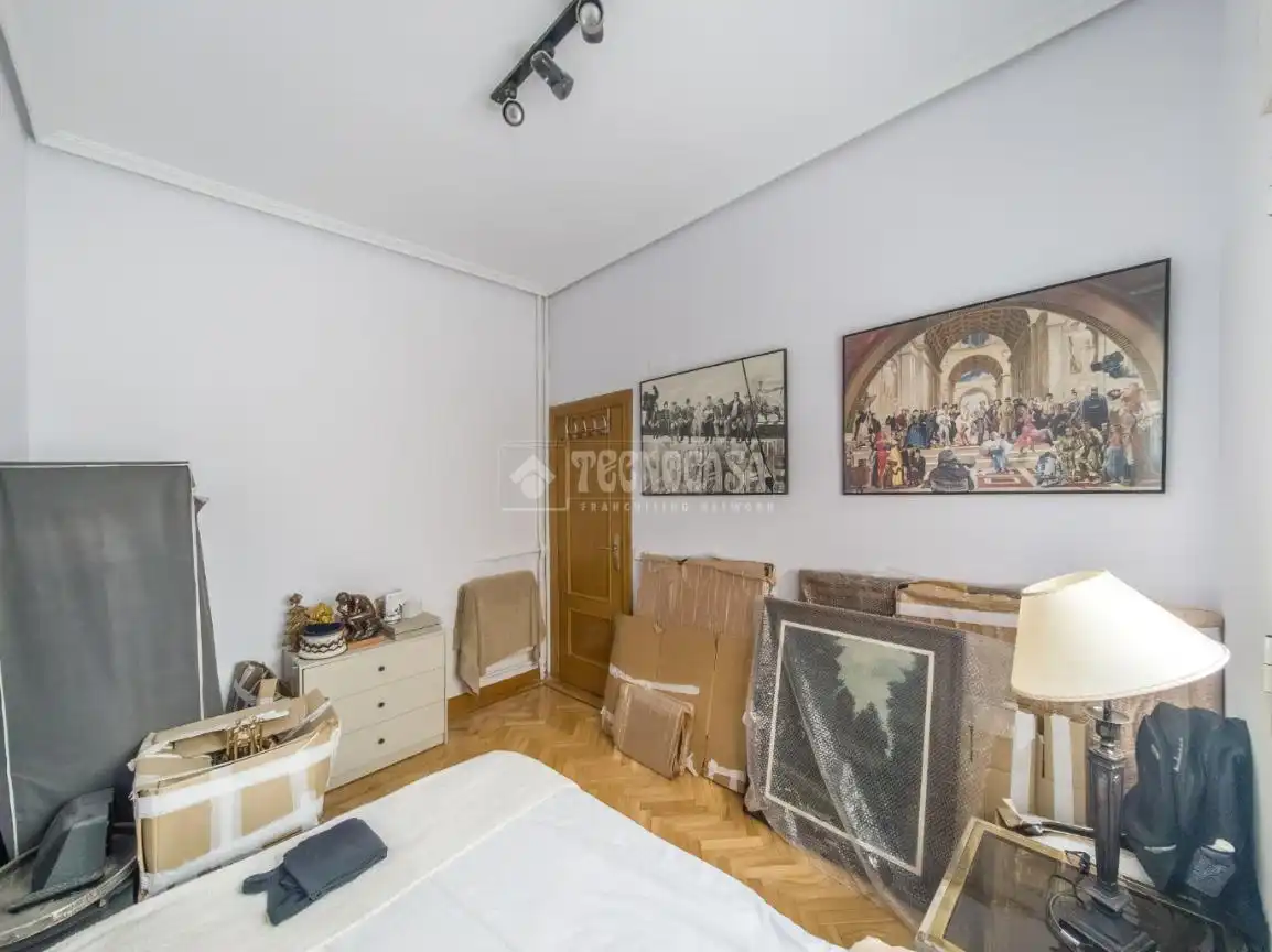 Schlafzimmer von Wohnung zum Verkauf in Madrid mit Heizung, Parkett und Terrasse