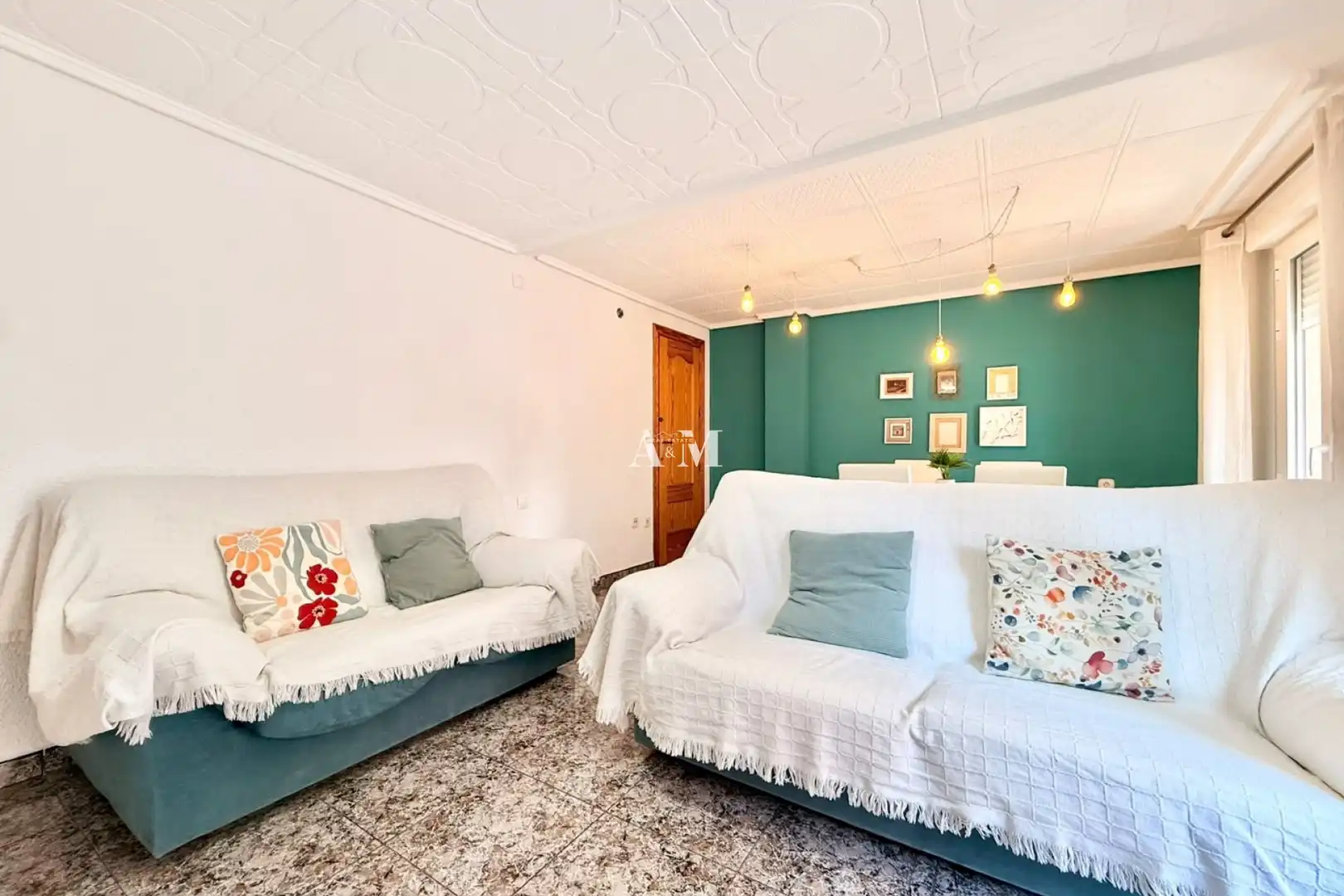 Living room of Flat for rent in Elche / Elx  with Terrace, Furnished and Washing machine