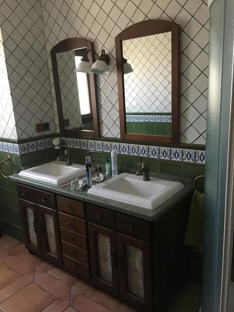 Baño de Casa o chalet en venta en Fuengirola con Aire acondicionado, Jardín privado y Parquet