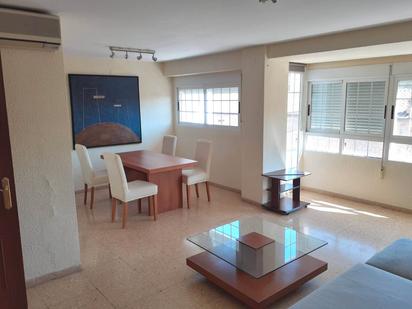 Dining room of Flat to rent in  Valencia Capital  with Air Conditioner, Furnished and Oven