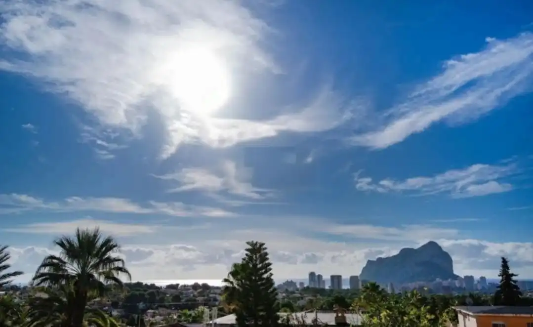 Exterior view of Houses for sale in Calpe / Calp  with Air Conditioner, Heating and Private garden