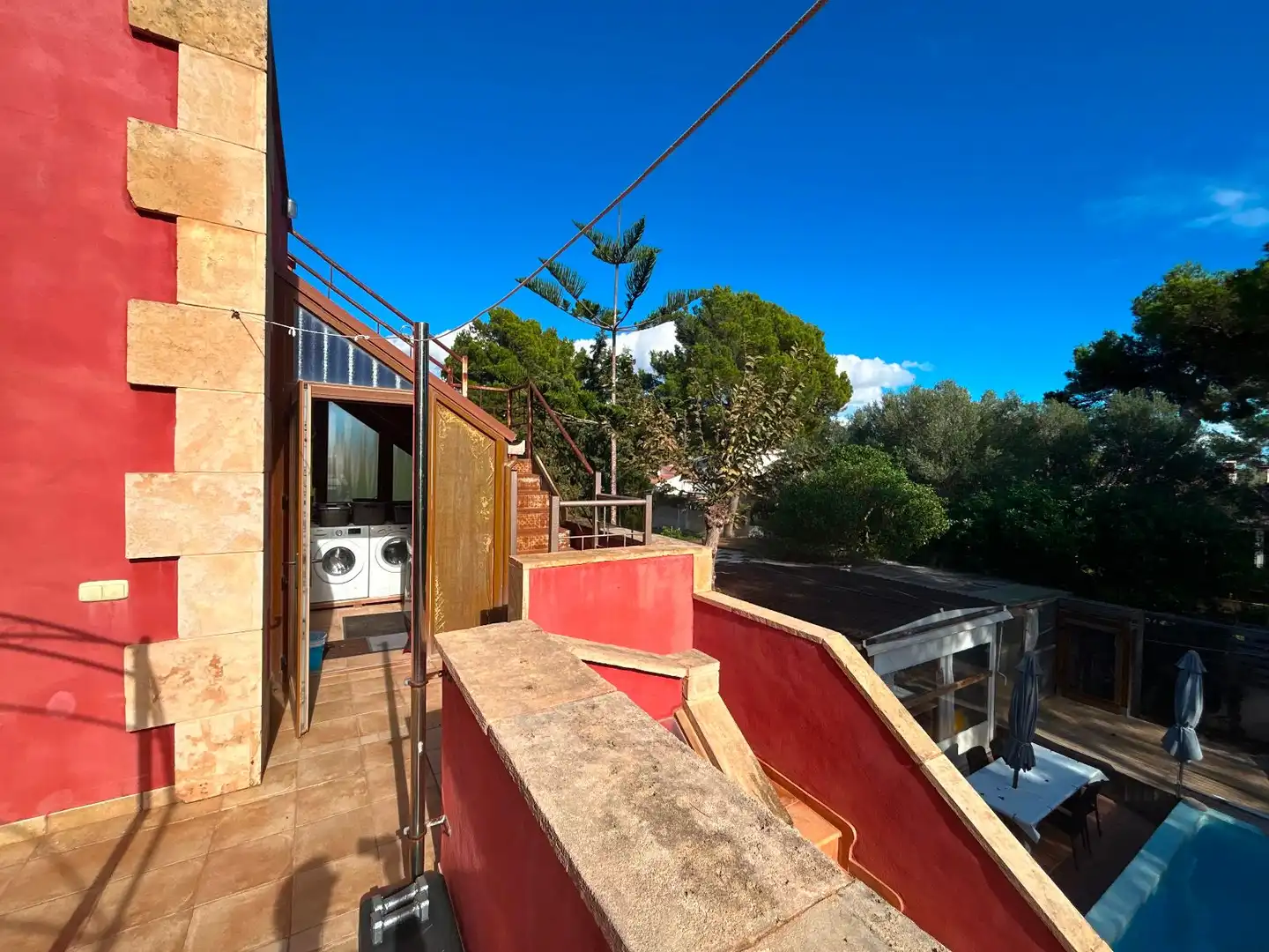 Außenansicht von Geschaftsraum zum Verkauf in Calvià mit Klimaanlage, Terrasse und Möbliert