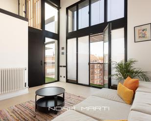 Living room of Flat to rent in  Barcelona Capital  with Air Conditioner, Heating and Terrace