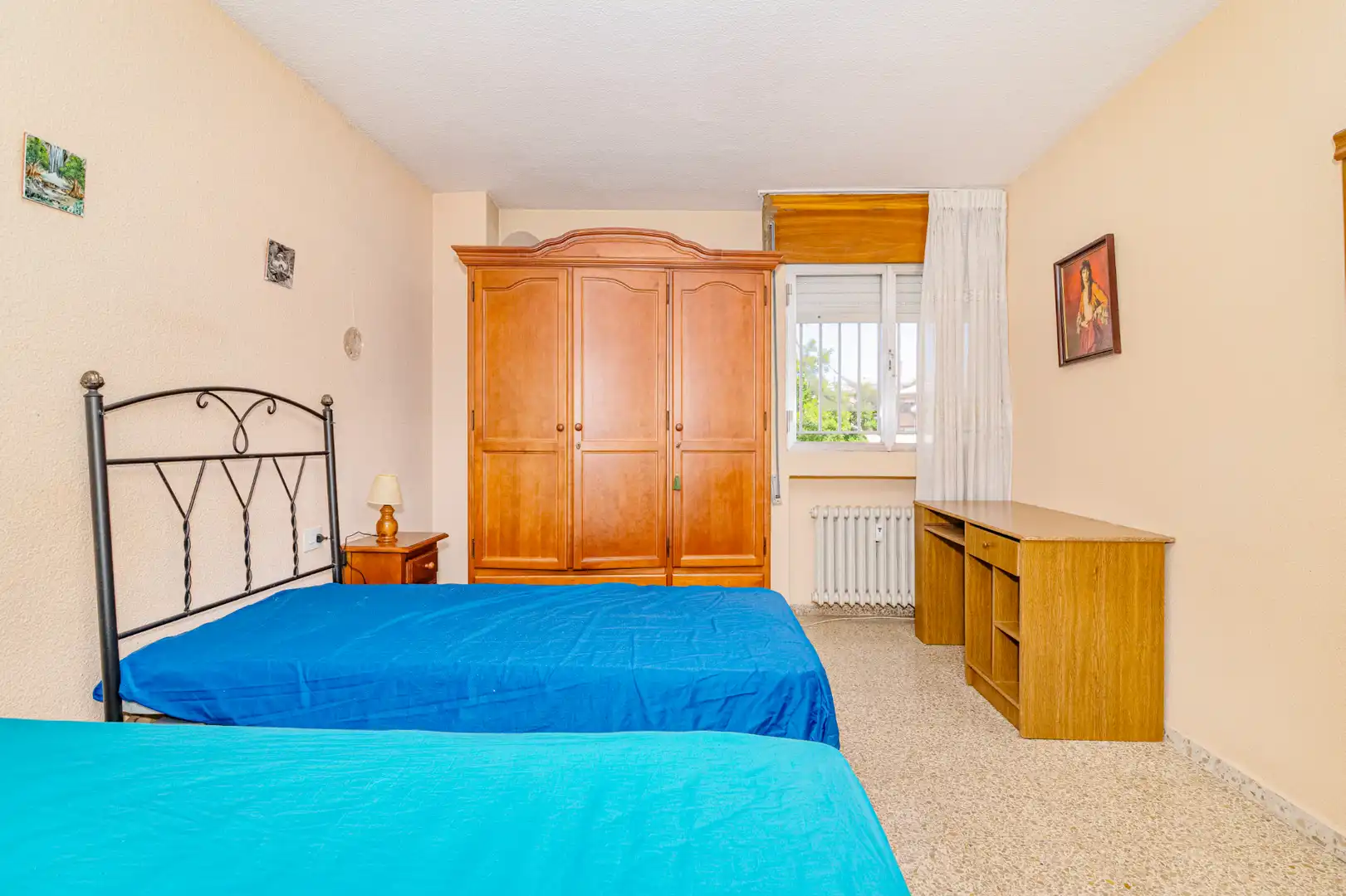 Bedroom of Flat for sale in Granada  with Terrace, Storage room and Balcony