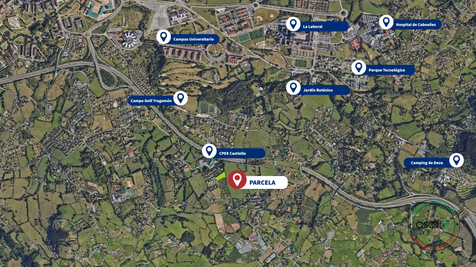 Außenansicht von Grundstücke zum Verkauf in Gijón 