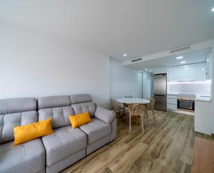 Sala d'estar de Apartament de lloguer en Alicante / Alacant amb Aire condicionat, Calefacció i Piscina comunitària