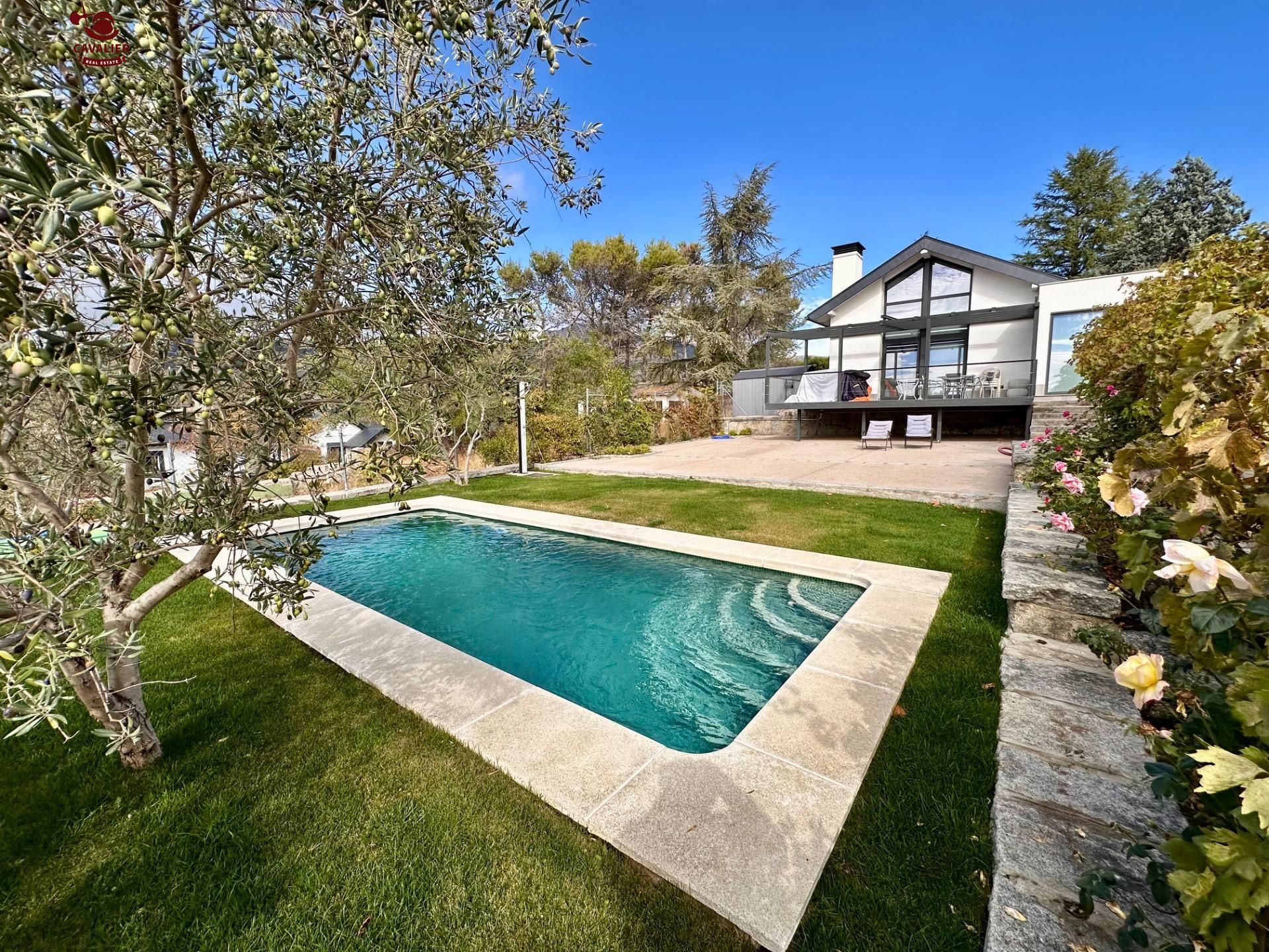 Swimming pool of House or chalet to rent in Los Molinos  with Air Conditioner, Heating and Private garden
