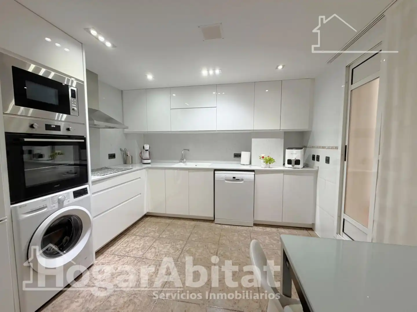 Kitchen of Flat for sale in Alboraya  with Air Conditioner, Heating and Terrace