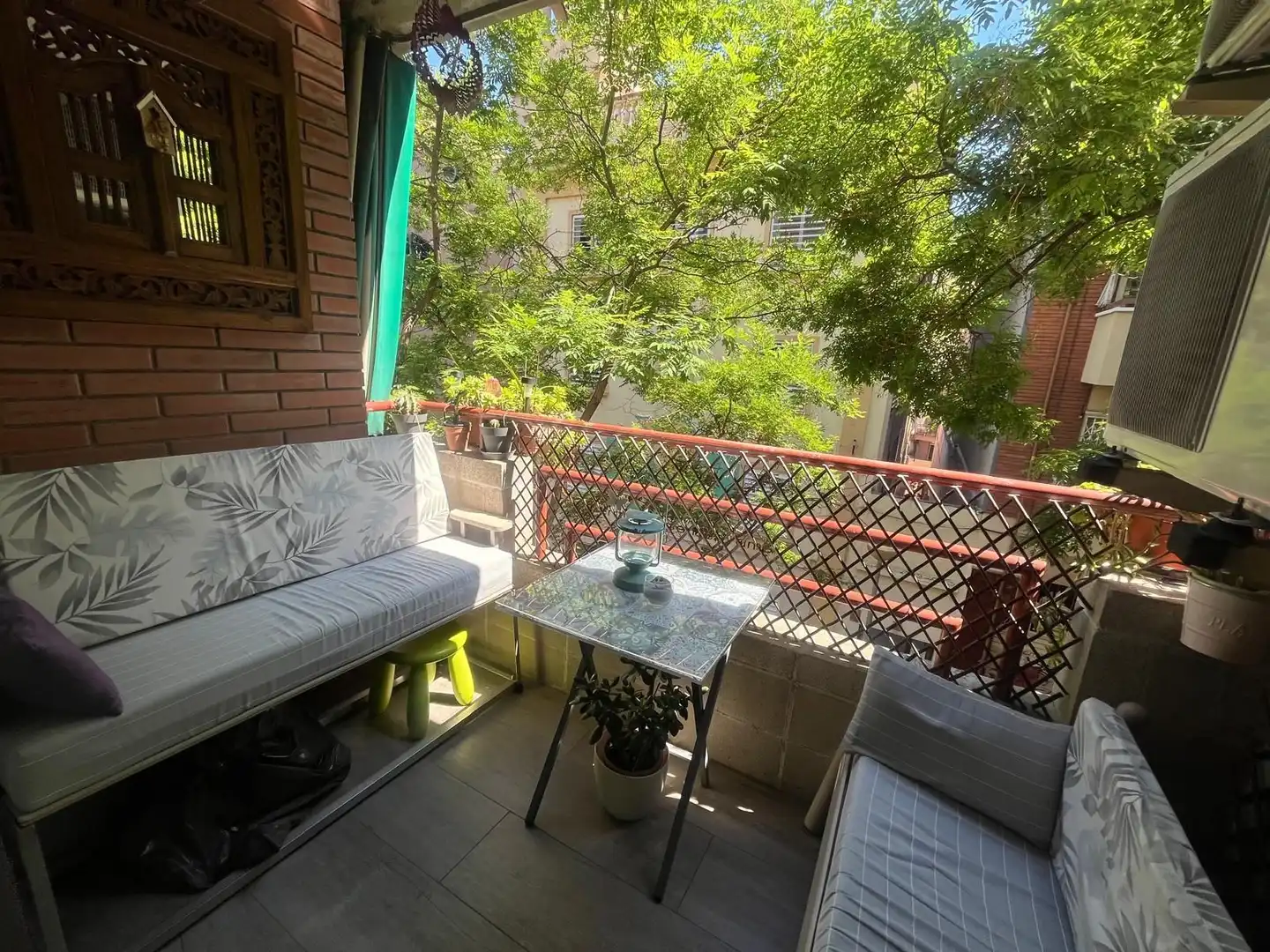 Terrasse von Wohnung zum Verkauf in Barcelona mit Klimaanlage und Heizung