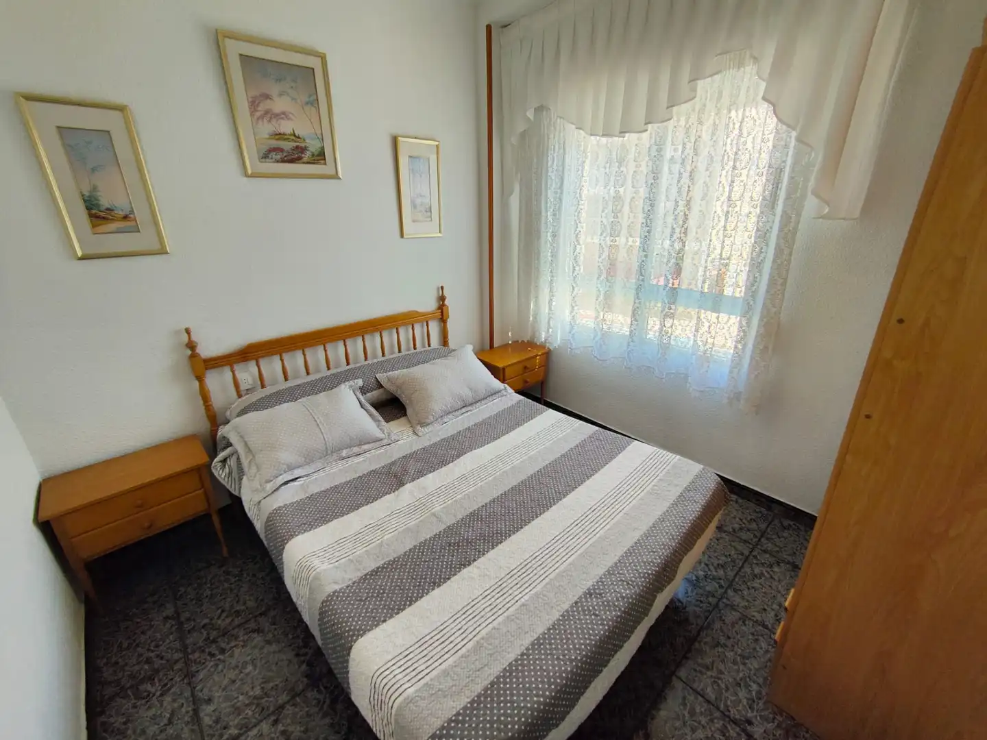 Bedroom of Flat for rent in Santa Pola  with Air Conditioner, Heating and Terrace