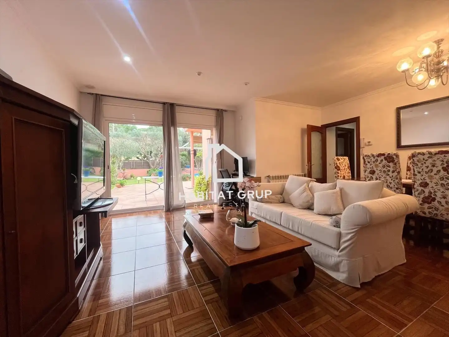 Sala de estar de Casa o chalet en venta en Calonge i Sant Antoni con Calefacción, Jardín privado y Terraza