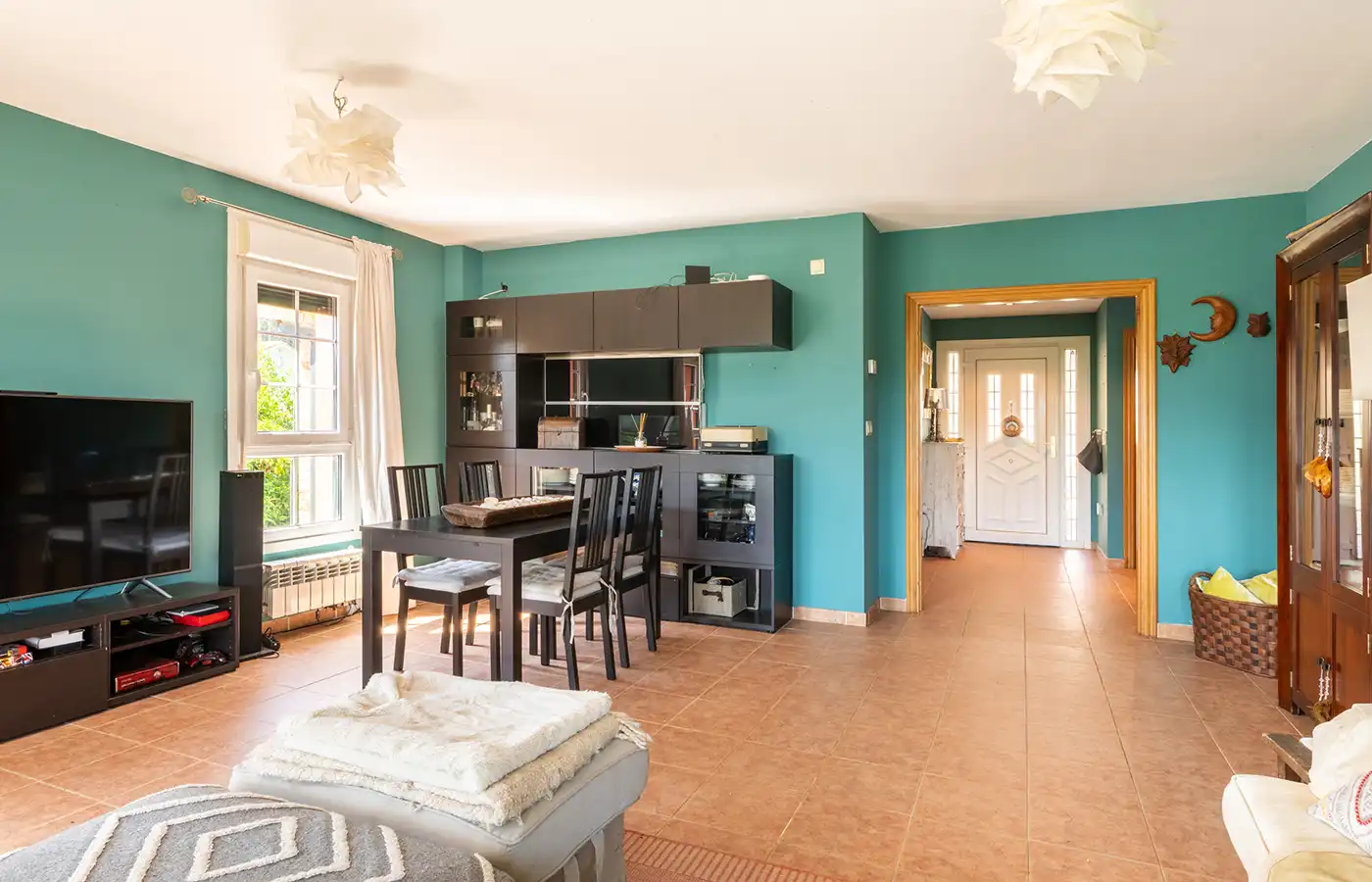 Dining room of Houses for sale in Culleredo  with Air Conditioner, Heating and Private garden