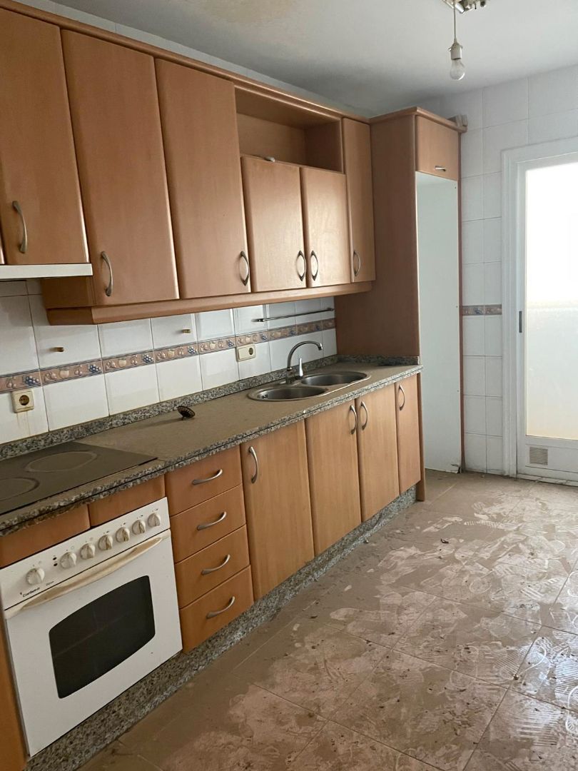 Kitchen of Flat for sale in El Ejido  with Air Conditioner