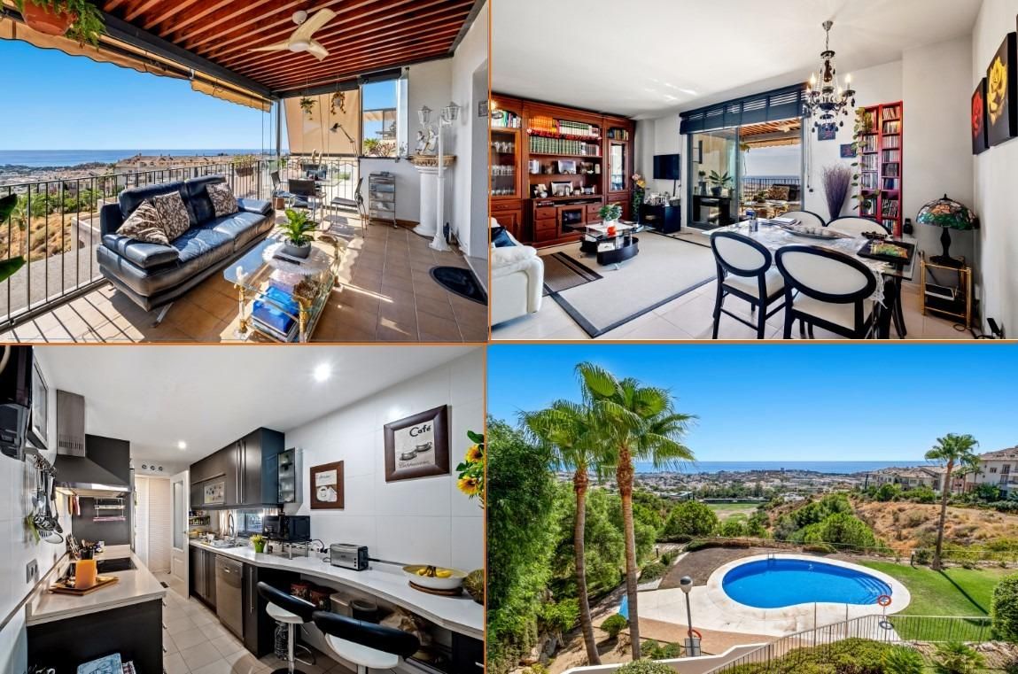 Exterior view of Attic for sale in Benalmádena  with Air Conditioner, Private garden and Terrace