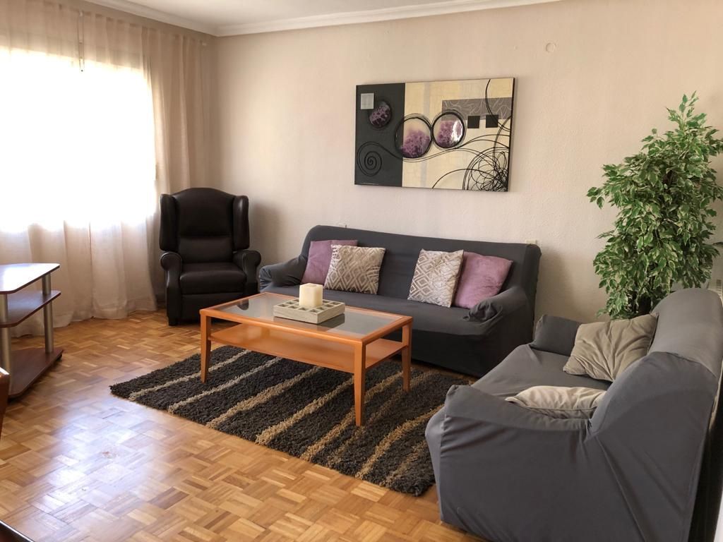 Living room of Flat to rent in  Valencia Capital  with Furnished