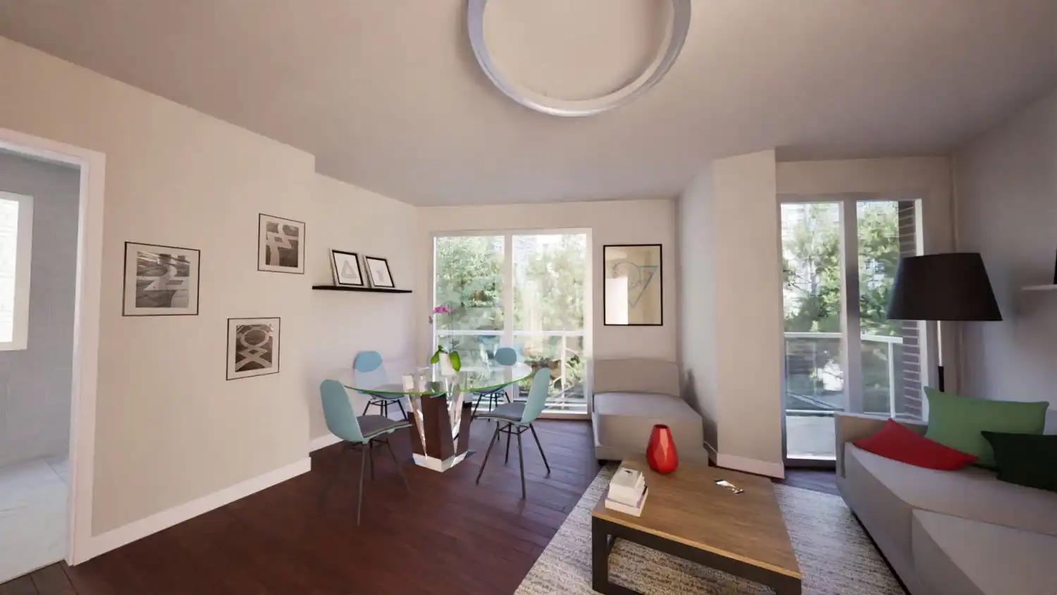 Sala de estar de Piso en venta en Zalla  con Terraza, Trastero y Balcón
