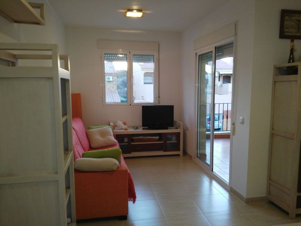 Living room of Apartment for sale in Cuevas del Almanzora  with Terrace, Furnished and Washing machine