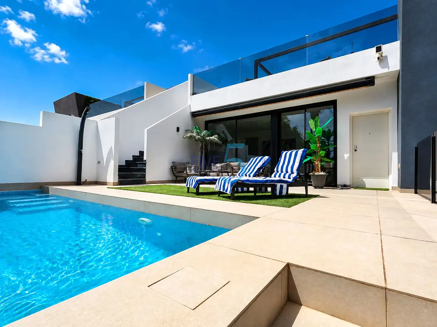 Casa con terraza en venta en Santiago de la Ribera