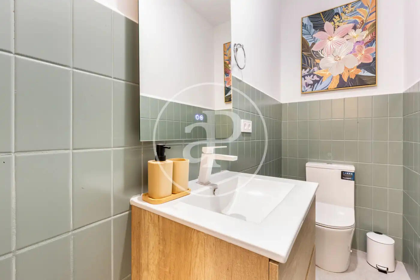 Badezimmer von Maisonette zum Verkauf in Valencia mit Klimaanlage, Heizung und Privatgarten