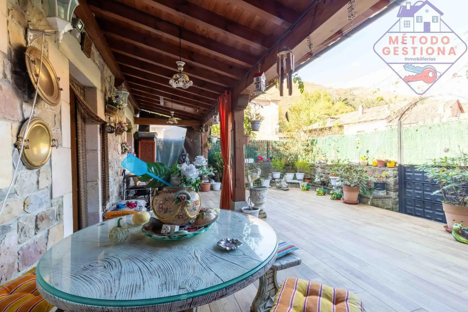 Terraza de Casa o chalet en venta en Cabuérniga con Calefacción, Terraza y Balcón
