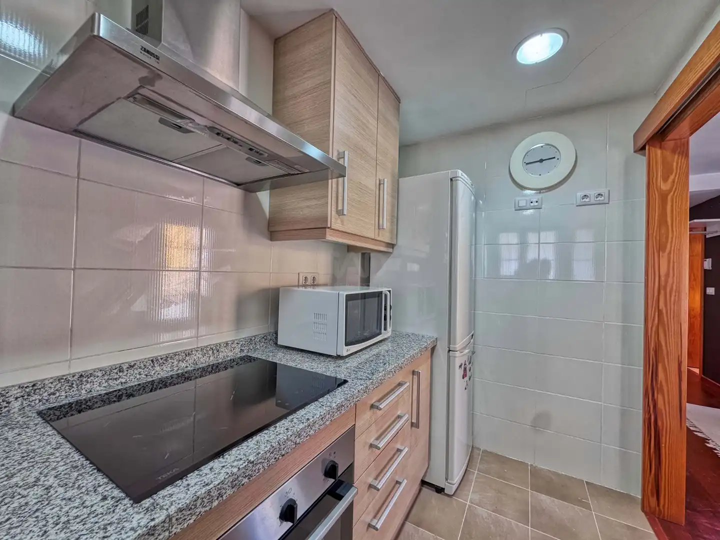 Cocina de Dúplex en venta en Alcalá de la Selva con Calefacción y Terraza