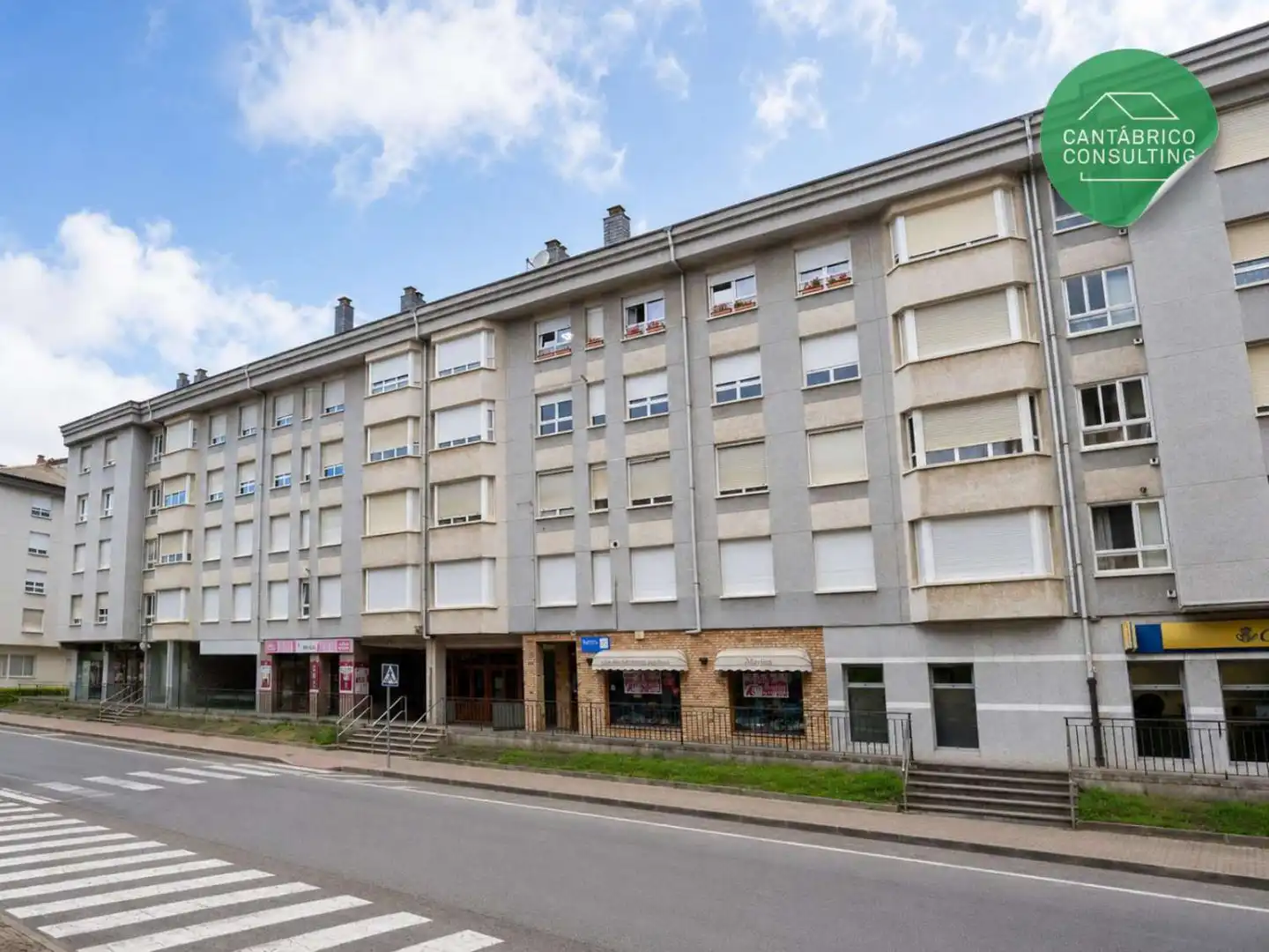 Exterior view of Flat for sale in Navia  with Heating, Terrace and Furnished
