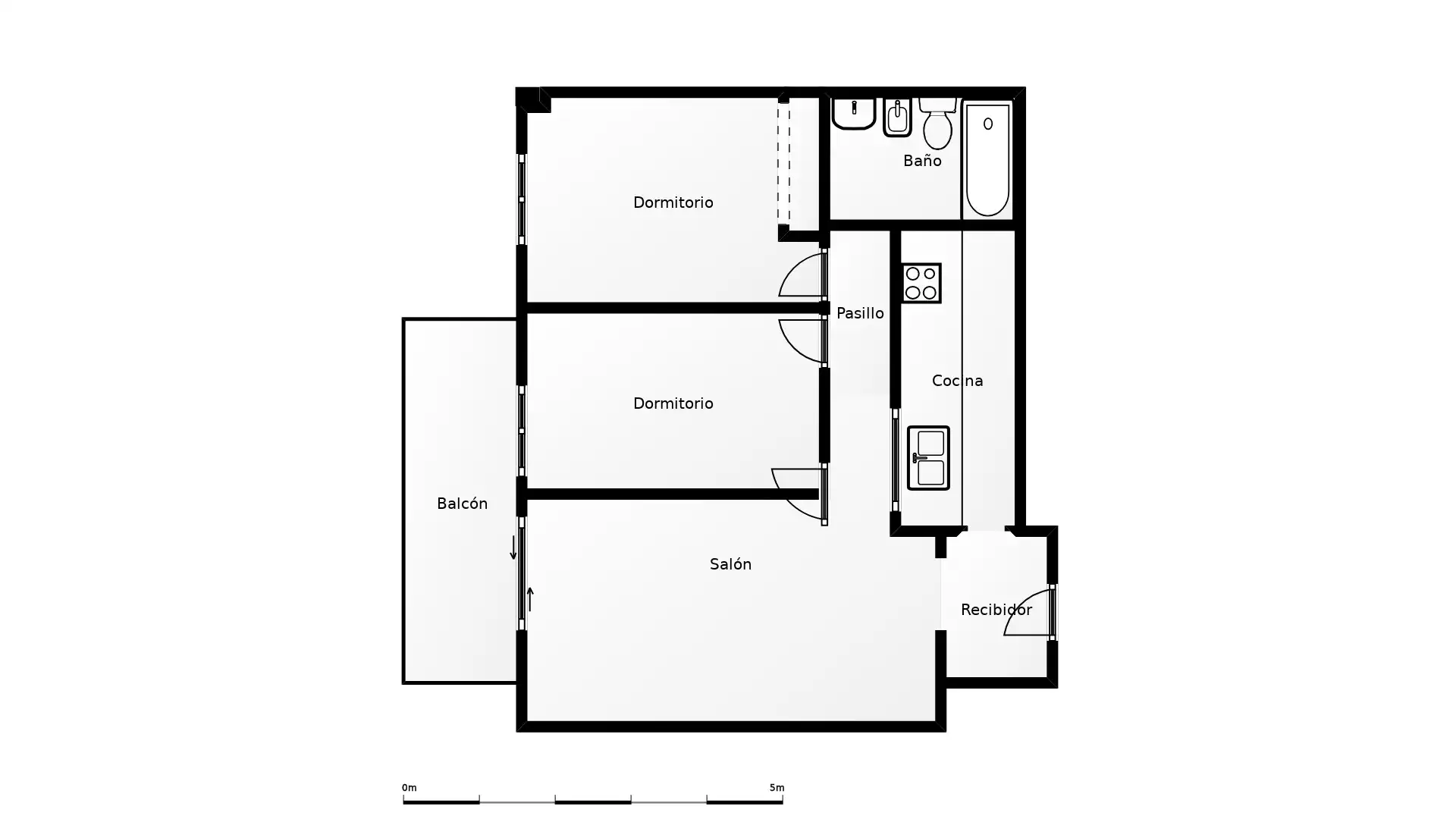 Wohnung zum Verkauf in Tarragona mit Klimaanlage, Terrasse und Ofen