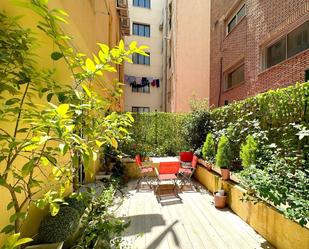 Terrace of Apartment to rent in  Madrid Capital  with Air Conditioner, Heating and Parquet flooring