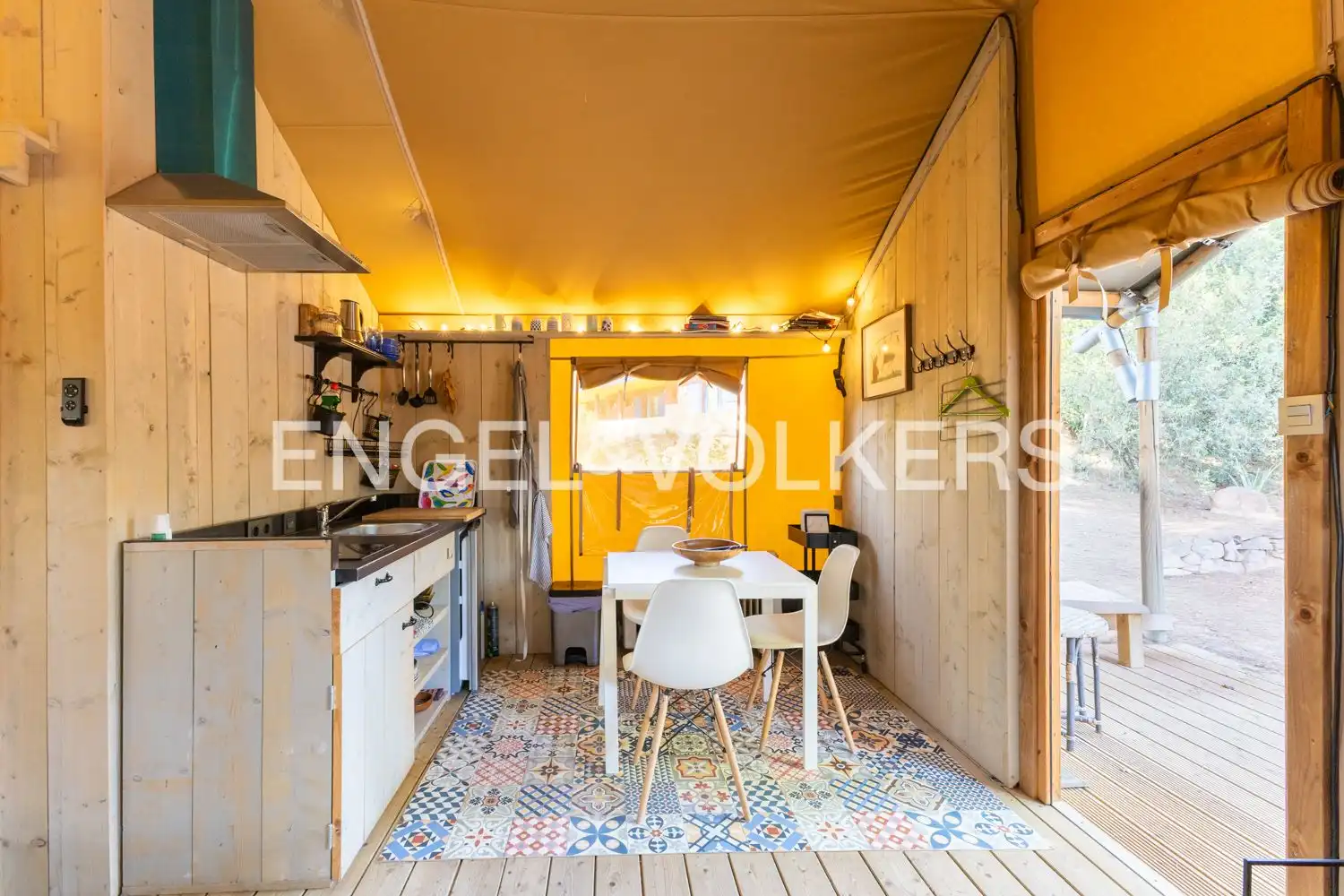 Cocina de Casa o chalet en venta en Gilet con Aire acondicionado, Calefacción y Jardín privado