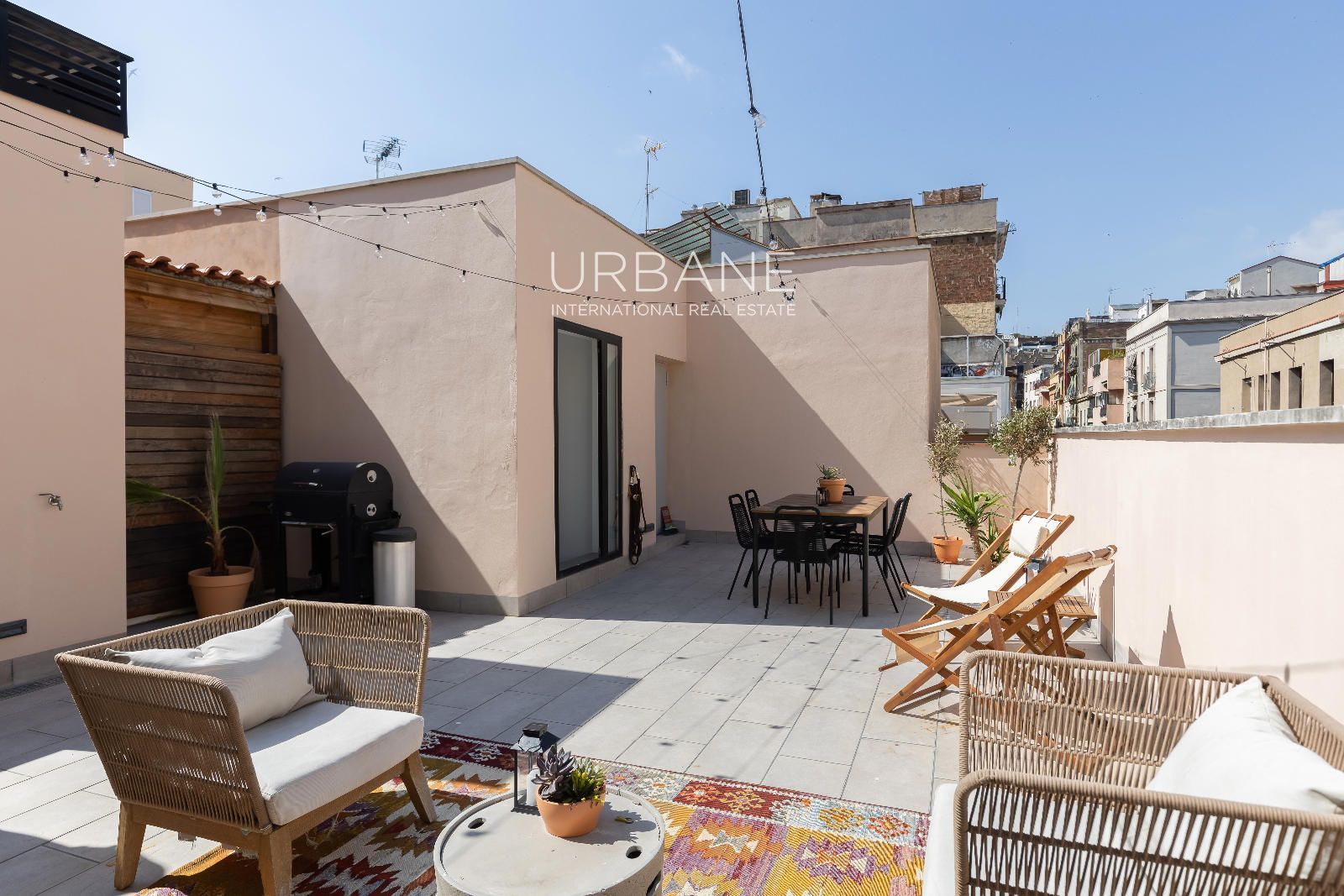 Terrassa de Àtic de lloguer en  Barcelona Capital amb Aire condicionat, Calefacció i Terrassa