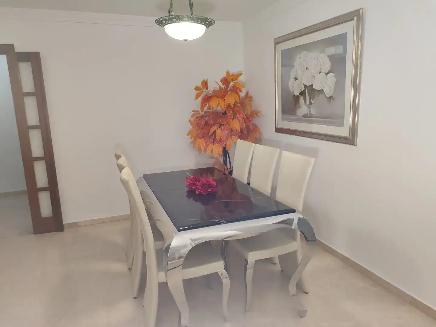 Dining room of Flat for sale in Mijas