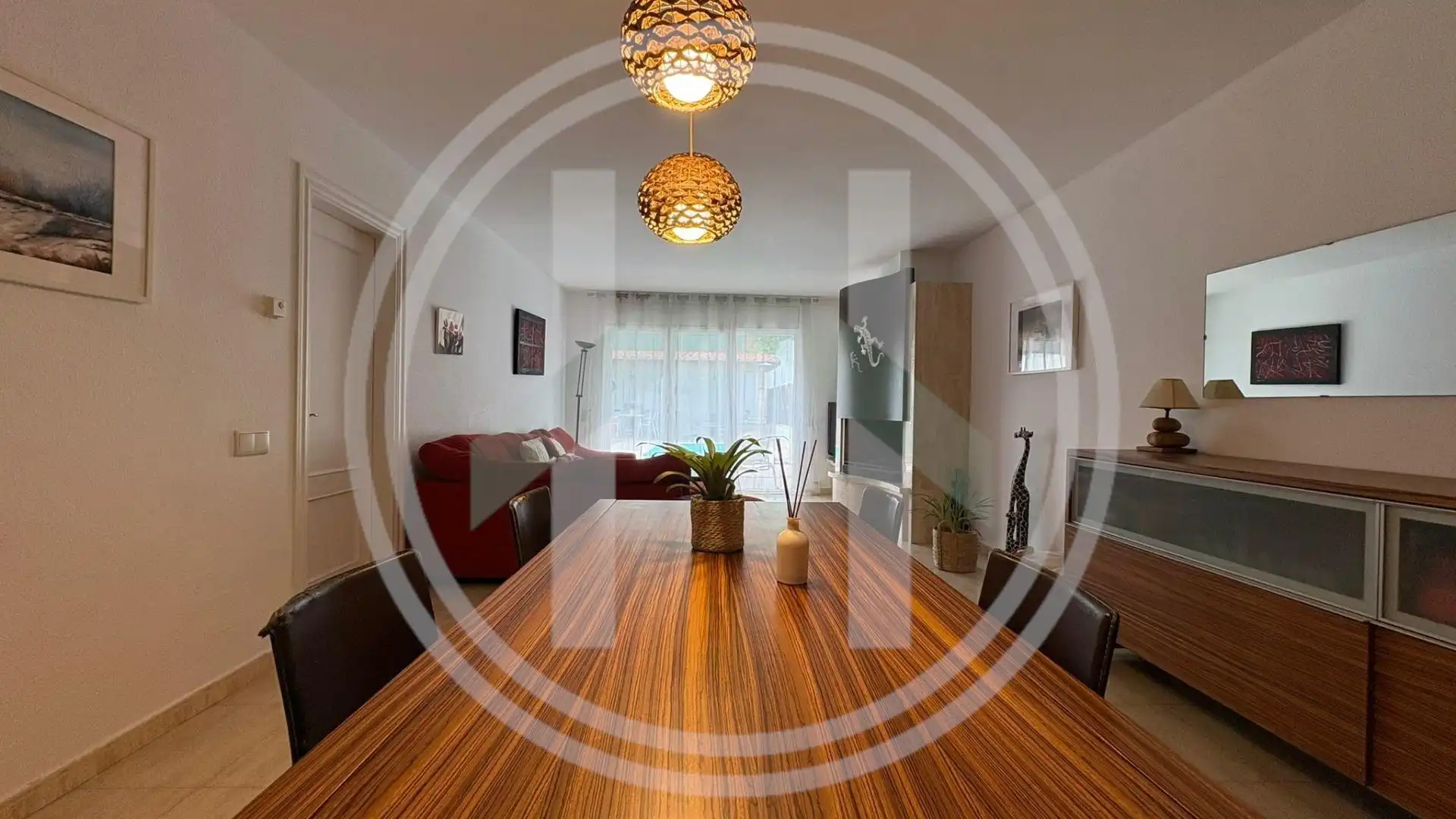 Esszimmer von Haus oder Chalet zum Verkauf in Cardedeu mit Heizung, Privatgarten und Terrasse