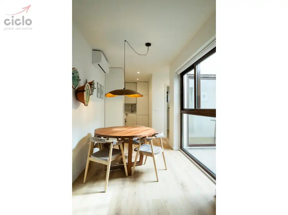 Dining room of Flat for sale in Sevilla  with Terrace, Swimming Pool and Furnished